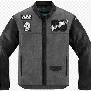 ICON Black and Gray Performance Jacket